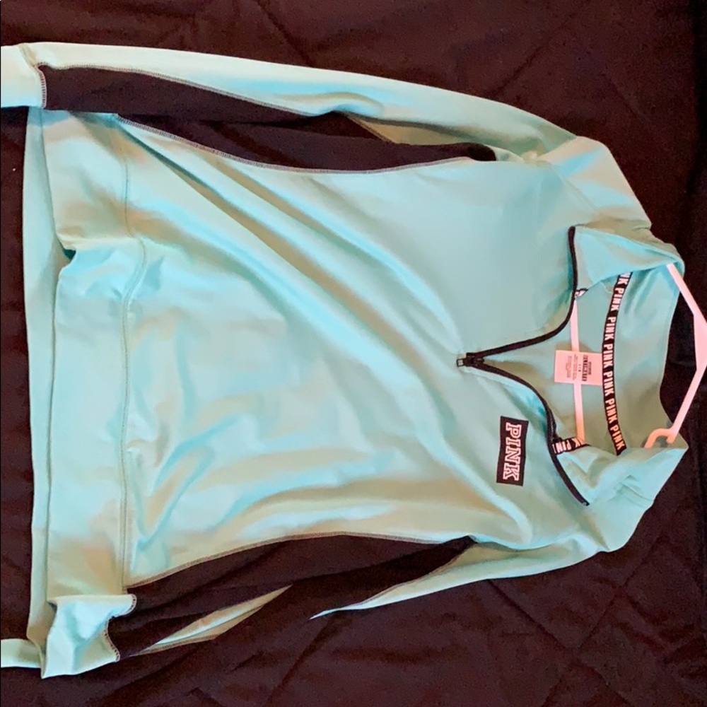 a 1/2 zip long sleeve